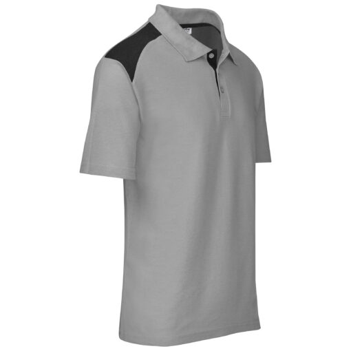 Mens Apex Golf Shirt Grey/Black