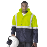 high vis padded jackets