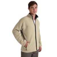 Bonded Fleece jacket Stone